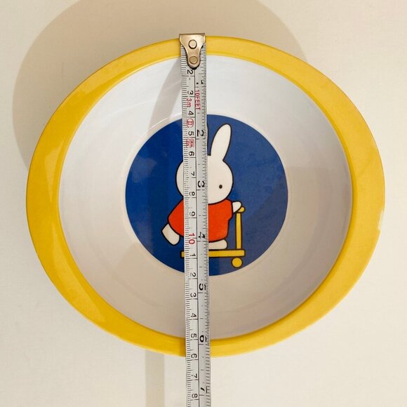 Miffy Melamine Kids 3-Piece Dish Set Bowl Cup Tumbler Childrens Tableware - Picture 11 of 16